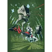 Komar Vliesbehang Star Wars Classic Concrete Endor (set)