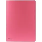 Esselte inlegmap van dossierkarton met 10 mm overslag A4 roze (100 stuks)