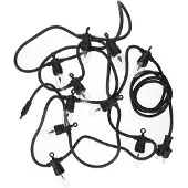 Grundig Flame Lichtsnoer - 10 Led's - Vlam - 5,1m - Binnen & Buiten