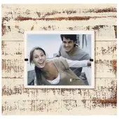 Walther design Offaly - Houten portretlijst - Fotoformaat 20x25 cm - Creme