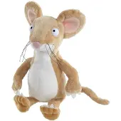 Sonstige Verlage Muis knuffel - bruin - 23 cm