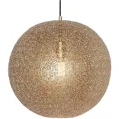Freelight Hanglamp Oronero/Oro, dimbaar, messing / goud, Woon-/ Eetkamer, metaal, Modern, hanglamp