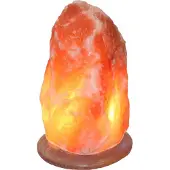 WAGNER LIFE Atmosferische zoutlamp ROCK 7-10kg, geel / oranje, Woon-/ Eetkamer, Steen, Tafellamp