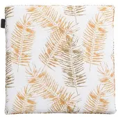 Madison Zitkussen Flora 50 X 50 Cm Katoen/polyester Wit/geel