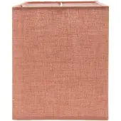 Clayre & Eef Rode Lampenkap 14*14*18 Cm / E27 6lak0443r