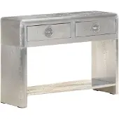 vidaXL Dressoir luchtvaartstijl 110x35x75 cm metaal