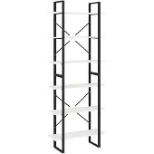 vidaXL Hoge kast 80x30x210 cm massief grenenhout wit