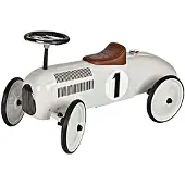 Goki Loopauto - Wit - 73,5x35x40cm - Metaal en Kunststof - 1+