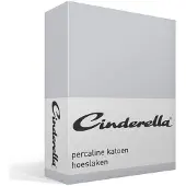 Cinderella - Weekend - Hoeslaken - Geschikt voor Boxspring - 100% Katoen - 90x200 cm- Tot 25 cm matrashoogte - Lichtgrijs