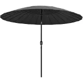 vidaXL Parasol met aluminium paal 250 cm antraciet