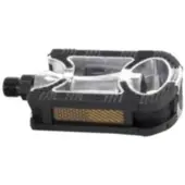 Mirage Pedalen anti-slip aluminium zilver