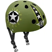 Stamp Helm Skids Control Military Junior Eps/abs Groen Maat 54-60