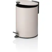 kela Pedaal Afvalemmer, 3 L, Beige - | Mats