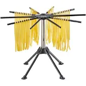 GEFU DIVERSO Pastadroger Klein 25 cm – Inklapbaar – Met 10 Armen en Transportstok