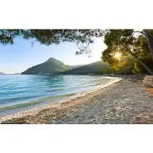 Overig Fotobehang Lonely Paradise - Meerkleurig - 2,70m X 450cm