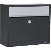 Allux Brievenbus LT150 - Zwart