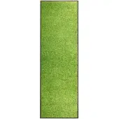 vidaXL Deurmat wasbaar 60x180 cm groen