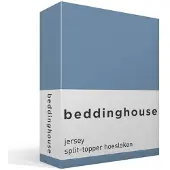 Beddinghouse - Jersey - Split-topper - Hoeslaken - 180x220 cm - Blauw