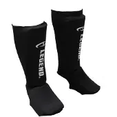 Legend Sports Scheenbeschermers Legend Easy Kids/Volwassenen Zwart Elastisch