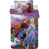 Disney Frozen peuterdekbedovertrek - 100 x 135 cm - Katoen