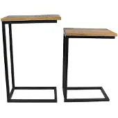 Sweet living Bijzettafel Lennart - Set Van Twee Stuks