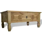vidaXL Salontafel Mexicaans grenenhout Corona-stijl 100x55x44 cm