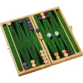 Goki Spel - Backgammon - 25X24X4Cm - Hout - 6 Jaar