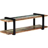vidaXL Tv-meubel 130x40x40 cm massief gerecycled hout