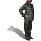 vidaXL Regenpak 2-delig met capuchon (heren / camouflage / maat XL)