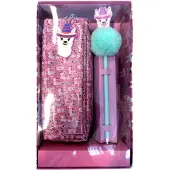 SimbaShop Lama Etui 21 cm - Giftbox - inclusief pen