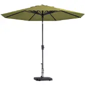 Madison Paros luxe stokparasol Ø300cm | Sage Green