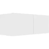 vidaXL Tv-meubel 80x30x30 cm bewerkt hout wit