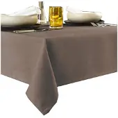 De Witte Lietaer Tafellaken Gibson Walnut-145 x 260 cm