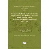 SIDESTONE PRESS Bronnen betreffende Kerk en School in de gouvernementen Ambon, Ternate en Banda ten tijde van de Ver