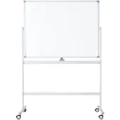 Ivol Verrijdbaar whiteboard - Dubbelzijdig en magnetisch - 120x180 cm - Wit