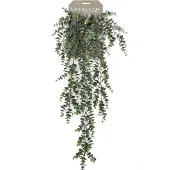 Blokker Kunstplant Groene Eucalyptus Hangplant/tak 75 Cm - Kunstplanten
