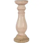 Clayre & Eef Roze Kandelaar Ø 14*36 cm 6CE1268M