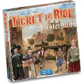 Kolmio Media Ticket to Ride Amsterdam – Nederlandstalig Bordspel voor 2 tot 4 spelers - Snel & Strategisch gezelschapsspel vanaf 8 jaar