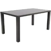 Van der Garde Tuinmeubelen VDG Alma tuintafel 160 x 90 – Antraciet