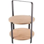 Cookinglife Gusta Etagere / Serveertoren - Bamboe - 39 cm - 2-laags