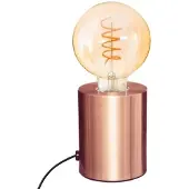 Generique 83794 E27 Copper Table Lamp Bruin