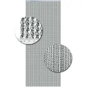 Vliegen gordijnen expert Venetië Zilver 100x240 vliegengordijn -