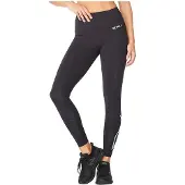 2XU Hi-Rise Compressie Dames Zwart/Zilver Panty