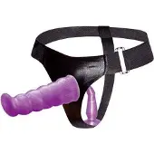 Baile HARNESS COLLECTION | Ultra Harness Female Anal And Vaginal Purple