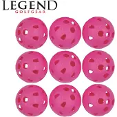 Legend Holle Plastic Golfballen Roze 9 Stuks