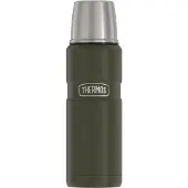 Thermos Stainless King Isoleerfles - 0,47L - Army Green Mat