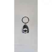 Mini ONE / COOPER logo sleutelhanger winkelwagenmunt