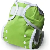 Bambinex Overbroekje wasbare luier - Lime | 2 stuks | | Luierbroekje