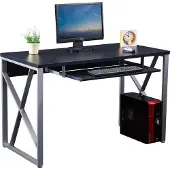 Piranha BELUGA Bureau – Antraciet – Zwart - Toetsenbordhouder – Compact - PC 13g