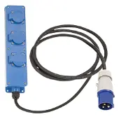 Q-Link CEE stekkerdoos | | 5 meter